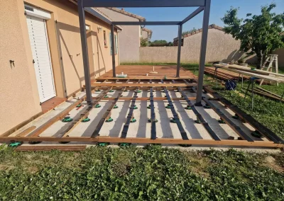 Création de terrasse bois à Gimat - Entreprise Bosc