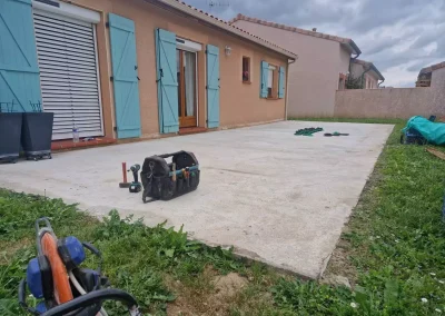 Création d'une terrasse bois près de Gimat - Entreprise Bosc