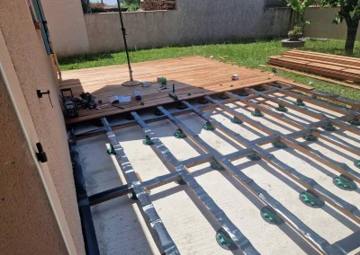 Travaux de terrasse en bois à Gimat - Entreprise Bosc