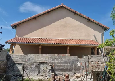Couverture en tuile romaine à Gimat - Entreprise Bosc